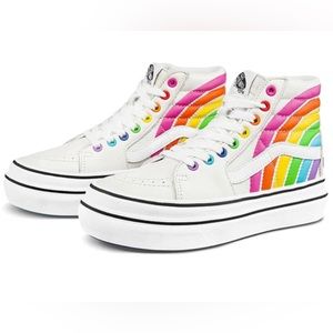 Vans Flour Shop x Super ComfyCush Sk8-Hi 'Rainbow'